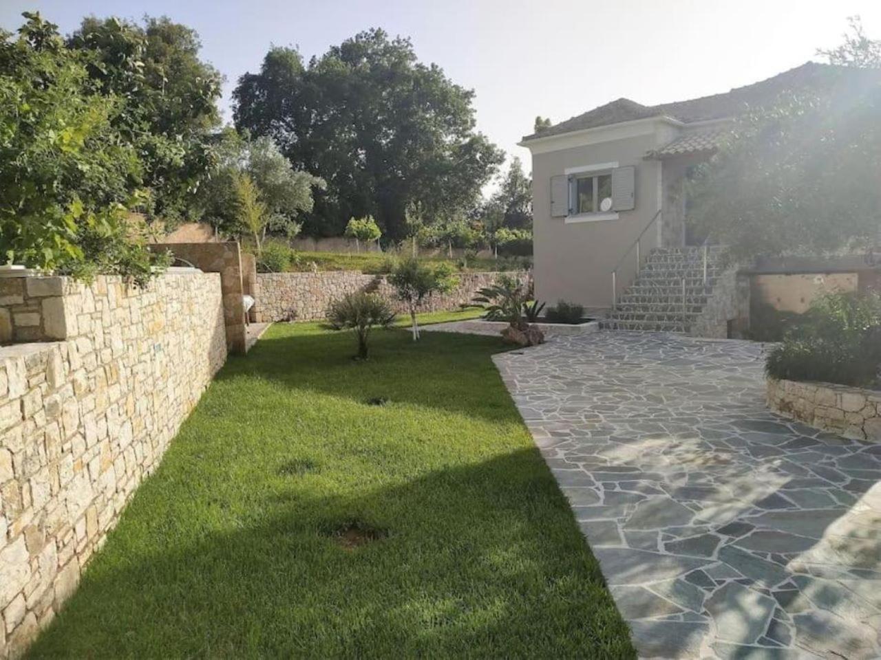 Вилла Petra House Ano Korakiana Экстерьер фото