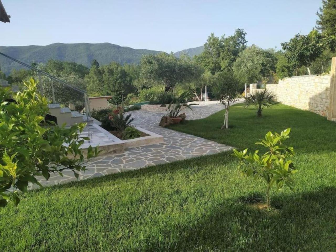 Вилла Petra House Ano Korakiana Экстерьер фото