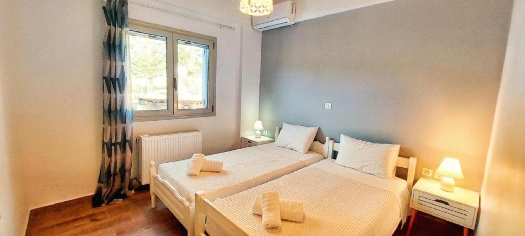 Вилла Petra House Ano Korakiana Экстерьер фото