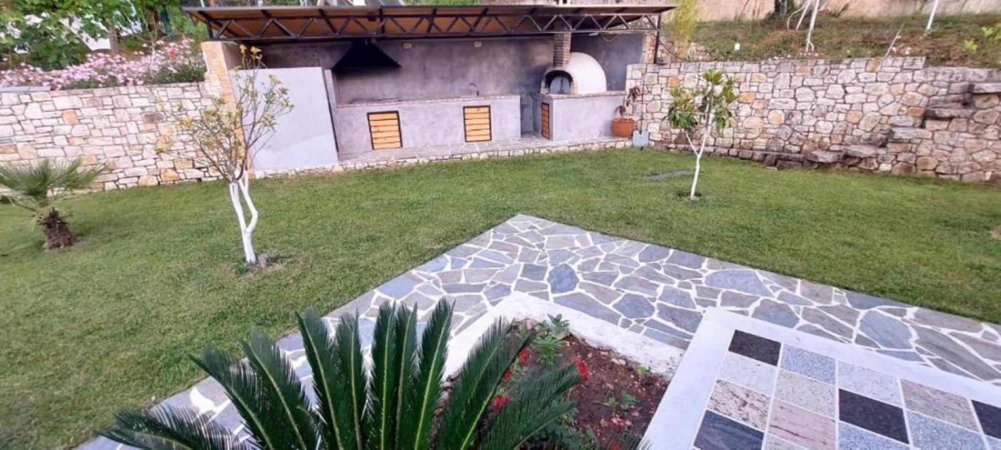 Вилла Petra House Ano Korakiana Экстерьер фото